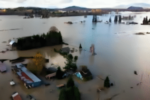 Western Washington river flooding