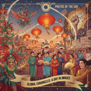 Carnival, Lunar New Year and Anti-US Fervour: Photos of the Day