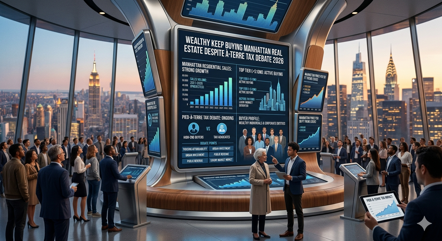 Wealthy Keep Buying Manhattan Real Estate Despite Pied-à-Terre Tax Debate 2026